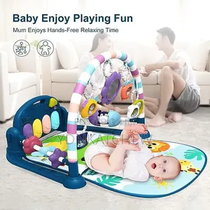Big Size Baby Piano Fitness Play Gym Mat Educational Activity