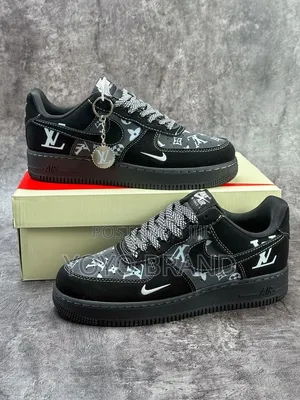 Nike Air Force 1 Low *Louis Vuitton Unisex Fashion Shoes