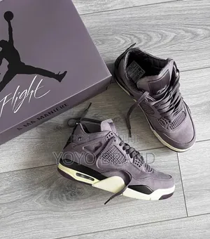 Nike Air Jordan 4 Retro a Ma Maniere"Violet Ore"Unisex Fashion Shoes