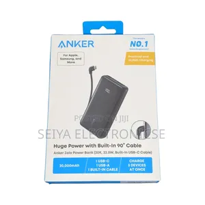 Anker Power Bank 20,000mah Fast-Charging 22.5w