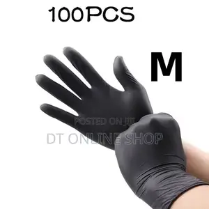 Disposable Black Viny/ Multi- Purpose Gloves