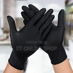 Disposable Black Viny/ Multi- Purpose Gloves