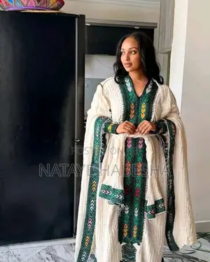 የሀገር ባህል ልብሶች የሀበሻ ቀሚስ Habesha Kemis ሽፎን Chiffon Yehabesha Libs ልብስ