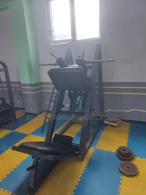 Leg Press Machine ምቹ Seat Back Support