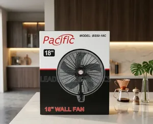 Pacific Ventilateur Wall Fan 18" – 55w Powerful Cooling