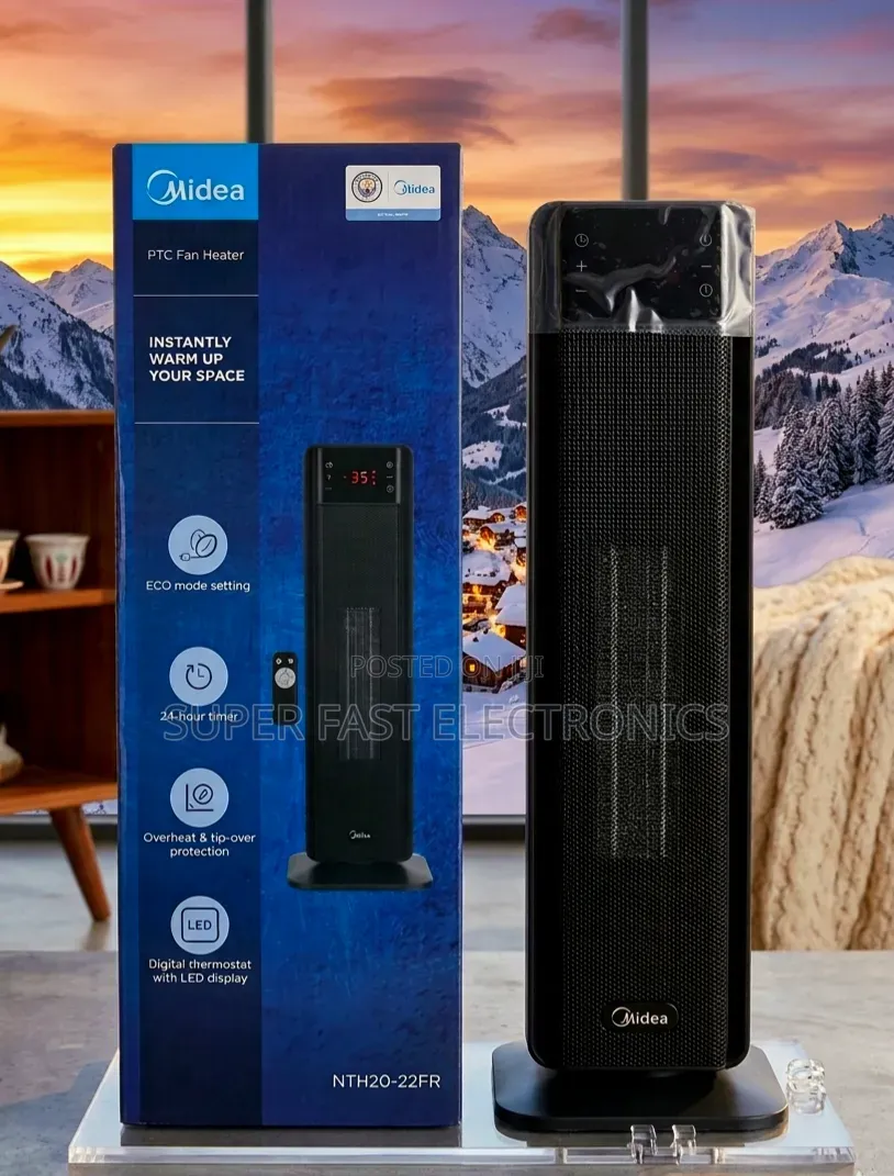 Midea Ceramic Tower Fan Heater