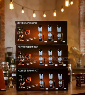 ​Classic Glass Coffee Siphon Vacuum Coffee Maker With Stand