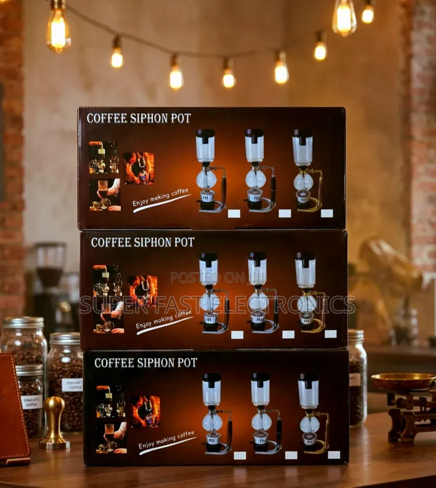 ​Classic Glass Coffee Siphon Vacuum Coffee Maker With Stand