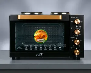 ​Lux Mini Oven 60l Professional Electric Oven With Dual Top Hot Plate