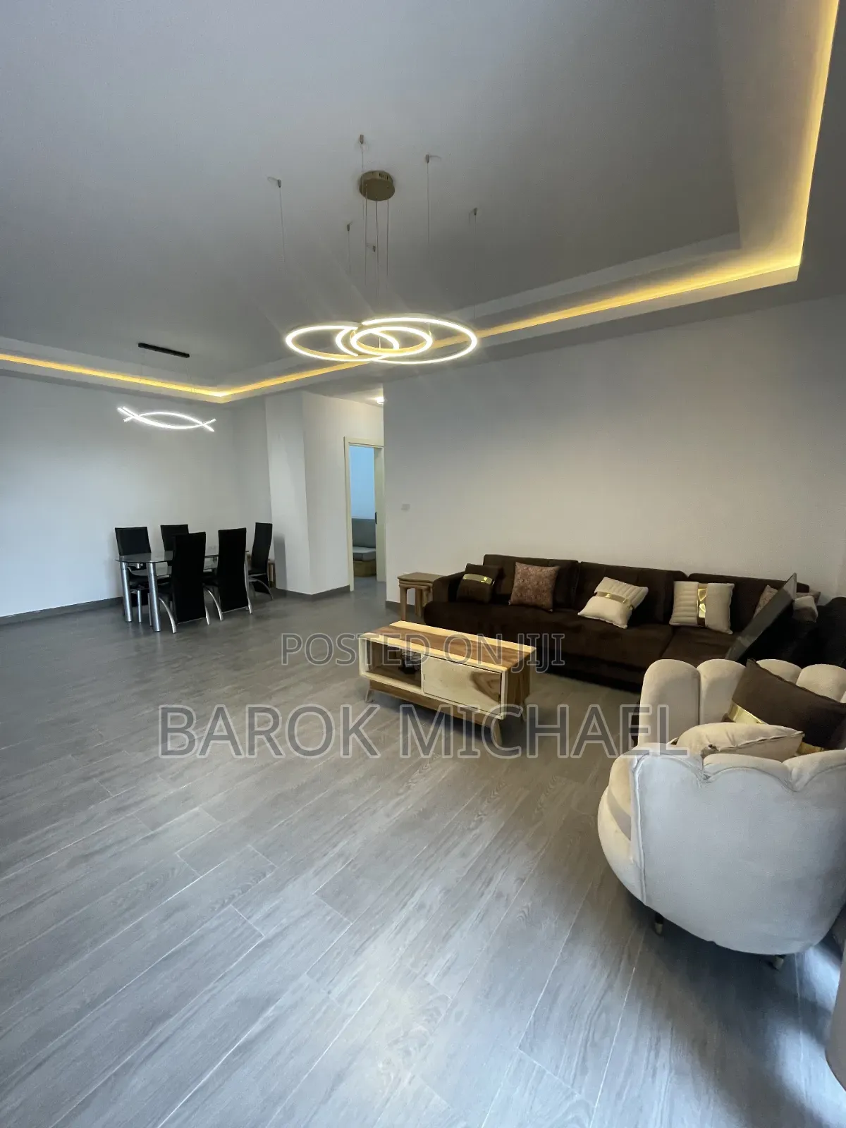 Furnished 2bdrm Apartment in Sanchos, Bole for rent