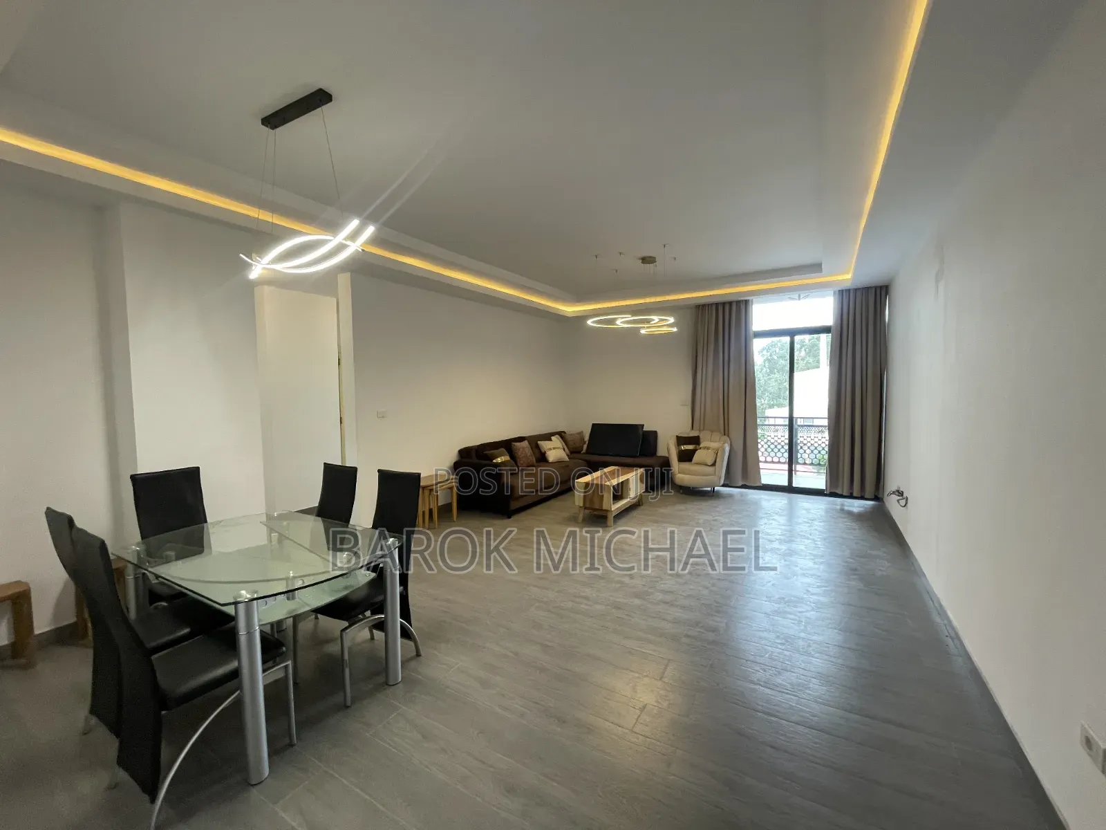 Furnished 2bdrm Apartment in Sanchos, Bole for rent