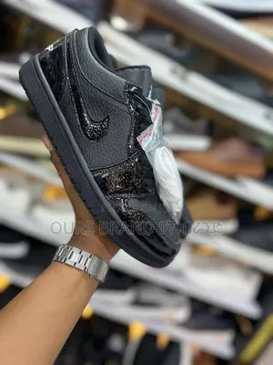 Black Nike Air Jordan One Sneakers Shoes for You
