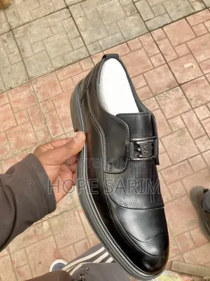 Premium Men's Leather Slip-on Office Shoes
