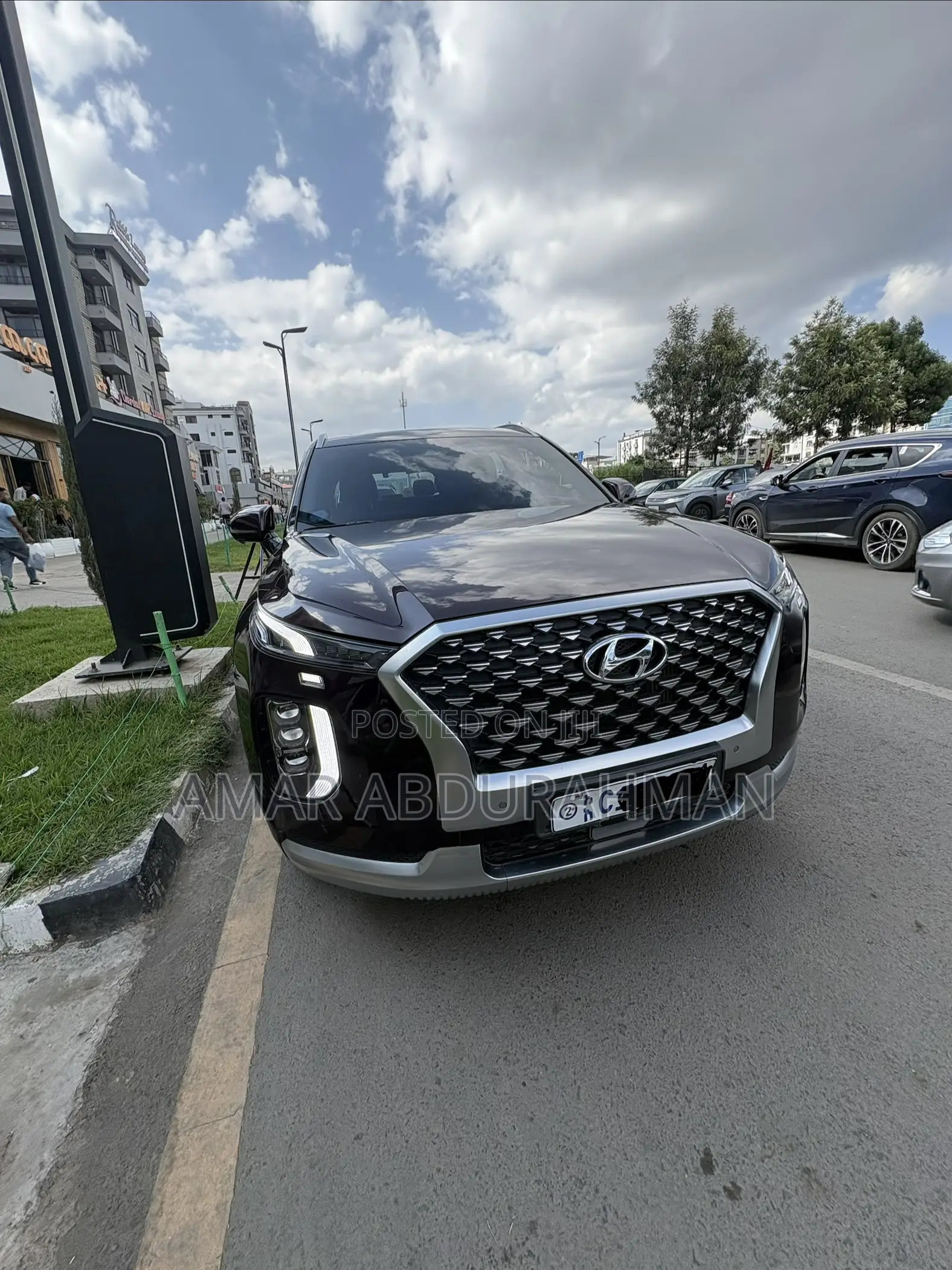 New Hyundai Palisade 2023 Burgundy