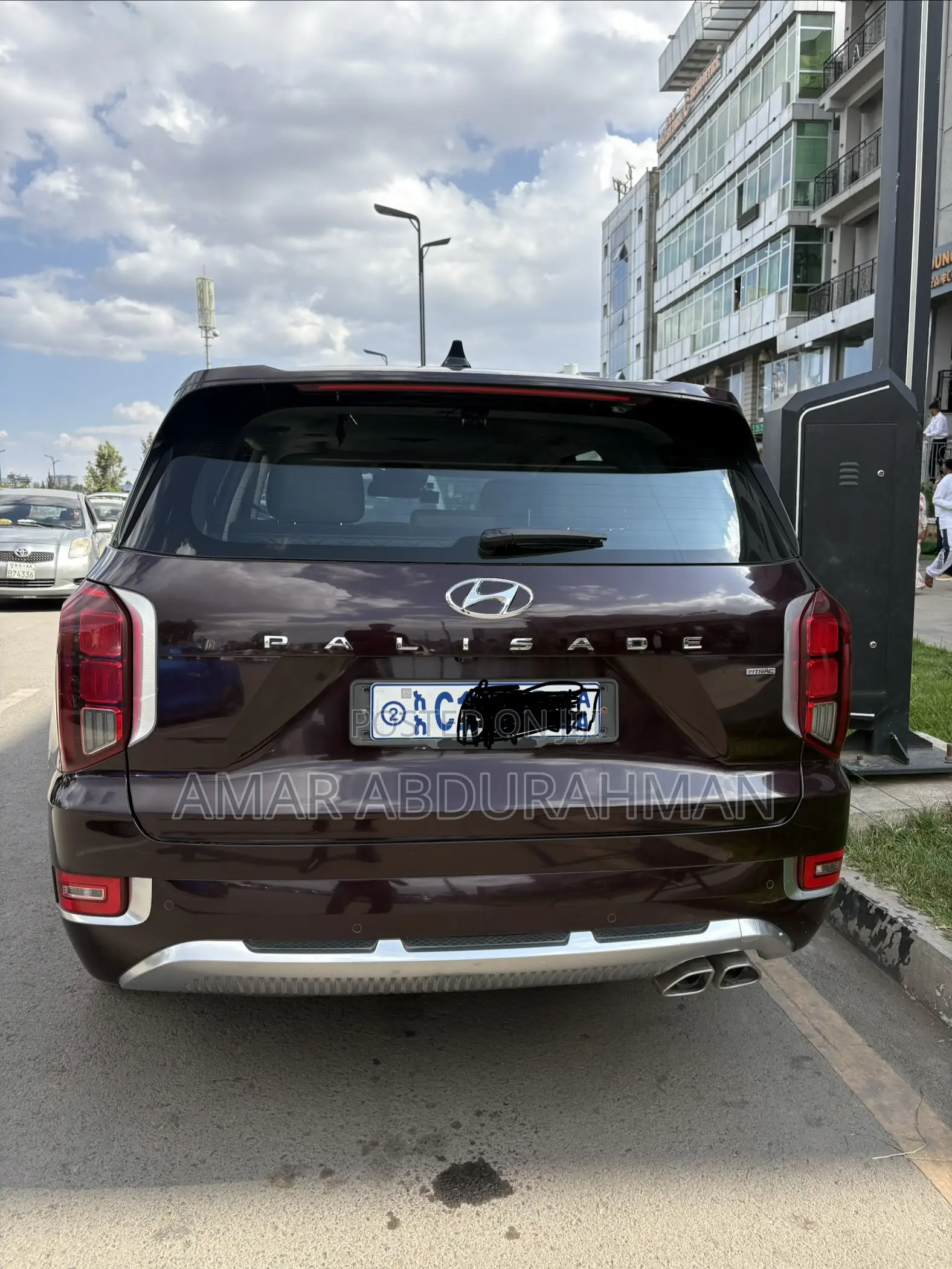 New Hyundai Palisade 2023 Burgundy