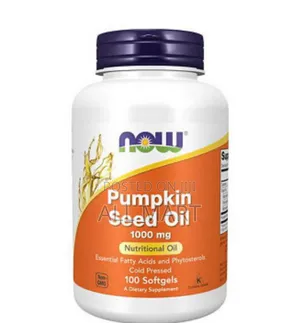 Now Foods Pumpkin Seed Oil 1000 Mg Softgels