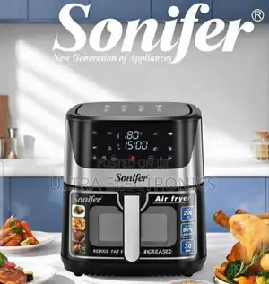 Sonifer Sf-1034 Digital Air Fryer. Capacity Power: A Large 8.5