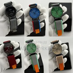.Cloth Band Casio Watch.