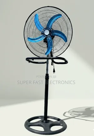 Heavy-Duty Industrial Pedestal Standing Fan