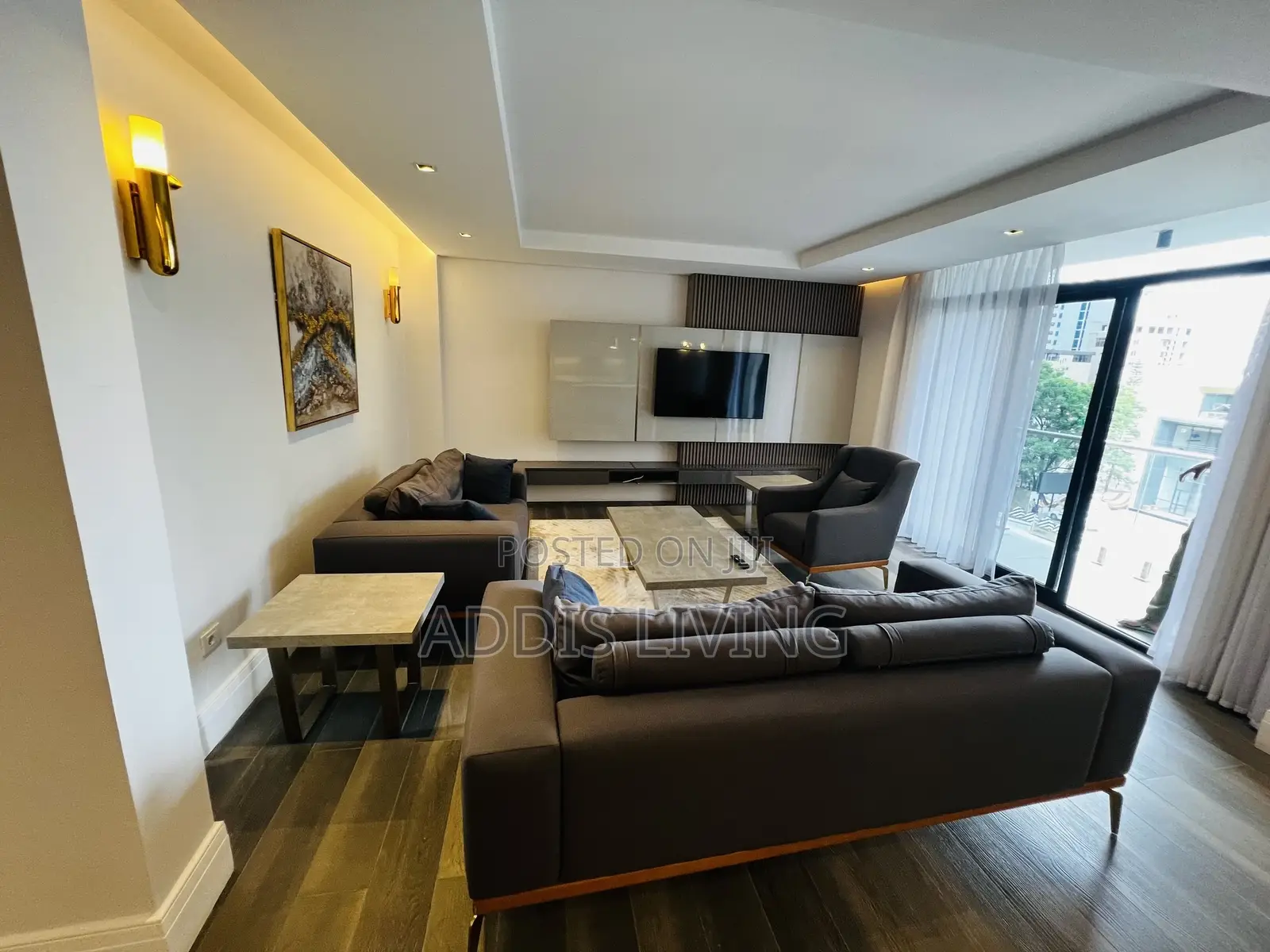 Furnished 2bdrm Apartment in Bole for rent