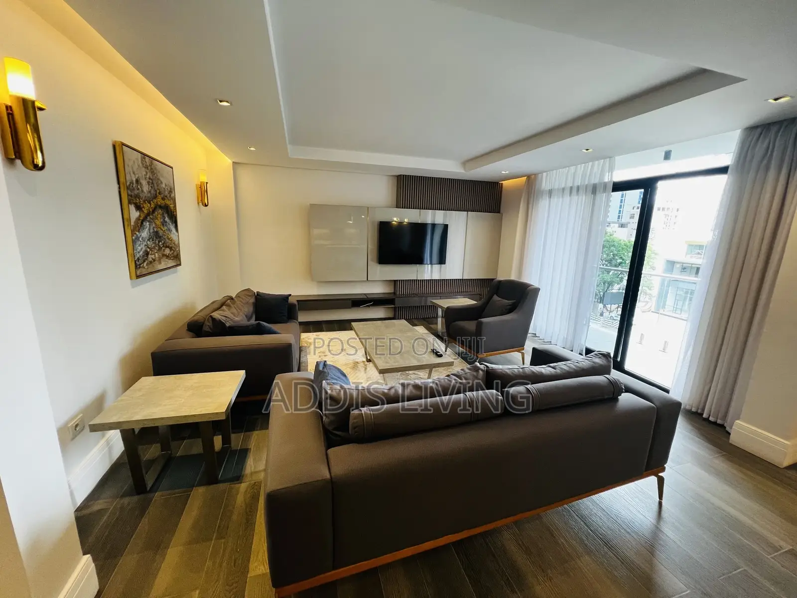 Furnished 2bdrm Apartment in Bole for rent