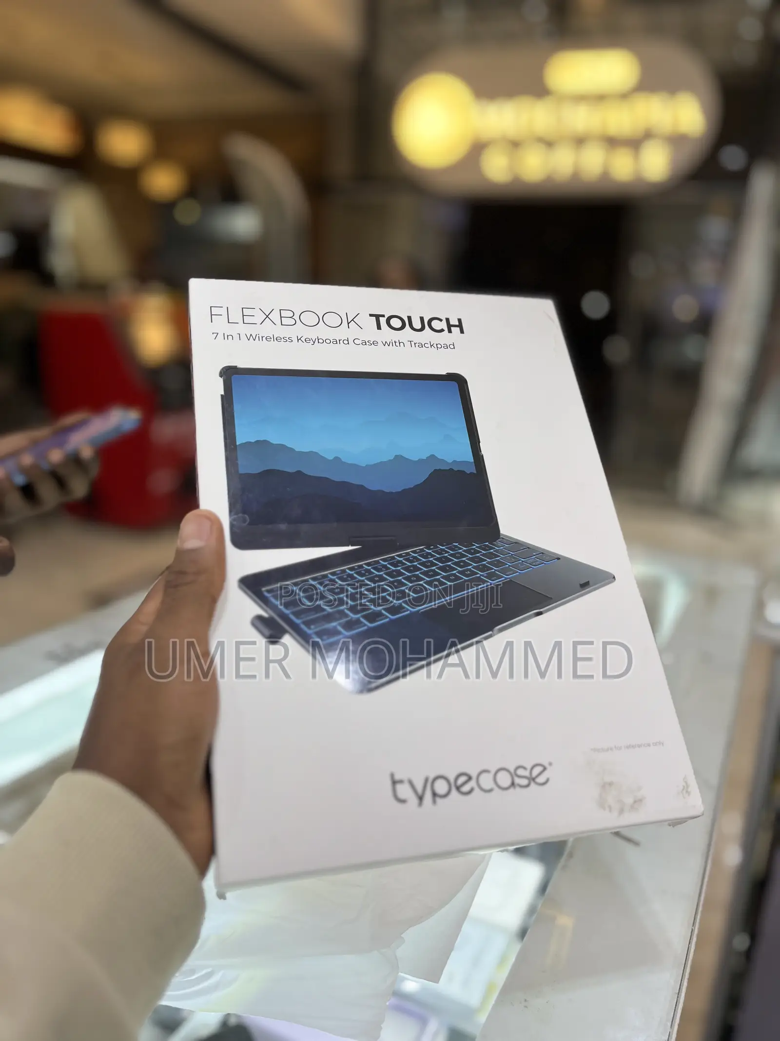 7in1 Wireless Keyboard Case With Trackpad