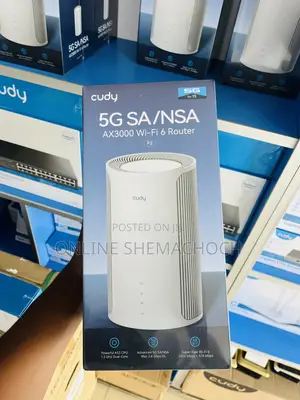 Cudy 5g Sa/Nsa Ax3000 Wifi 6 Router