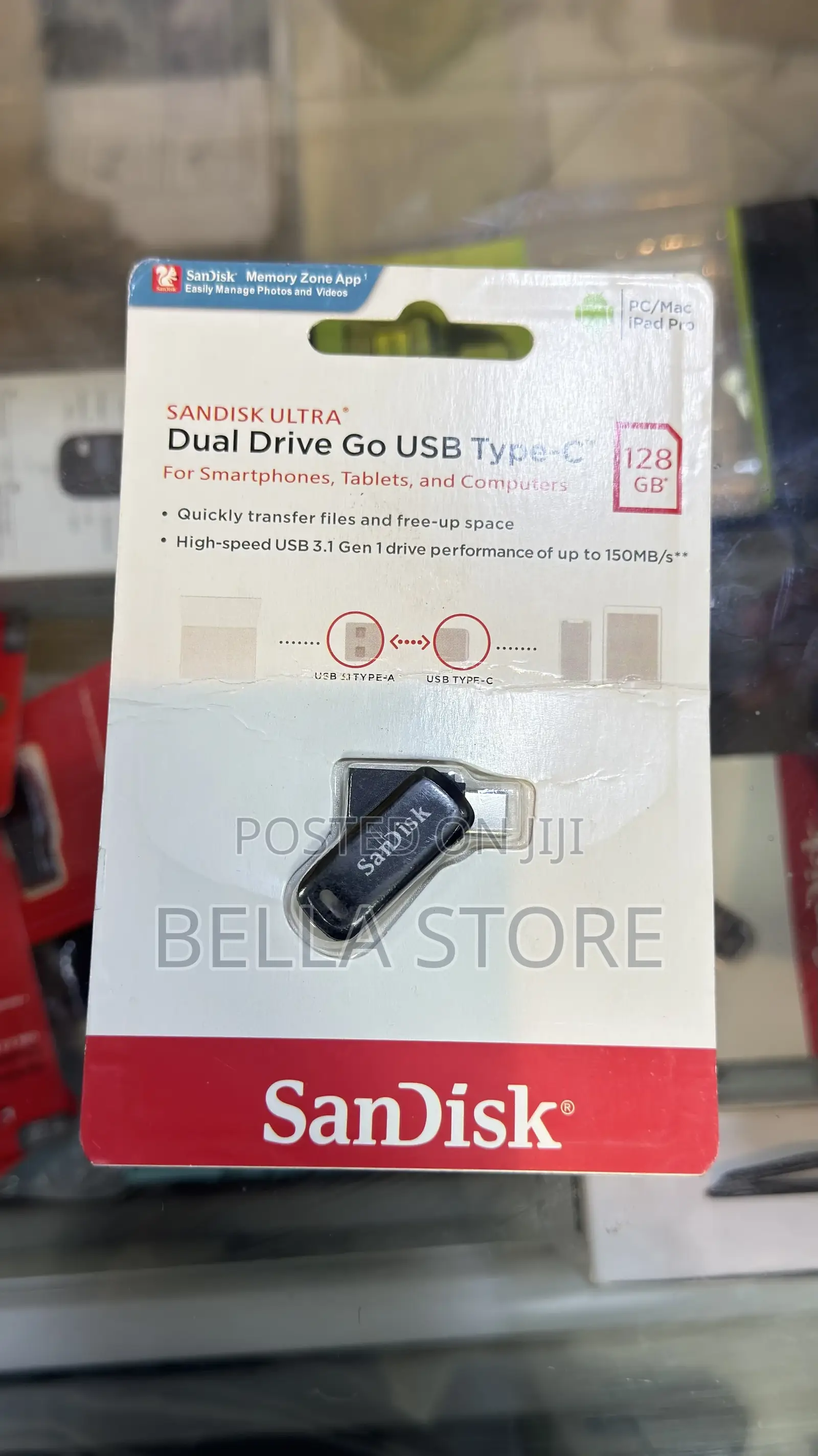 Sandisk Ultra Dual Drive Go Usb Type-C