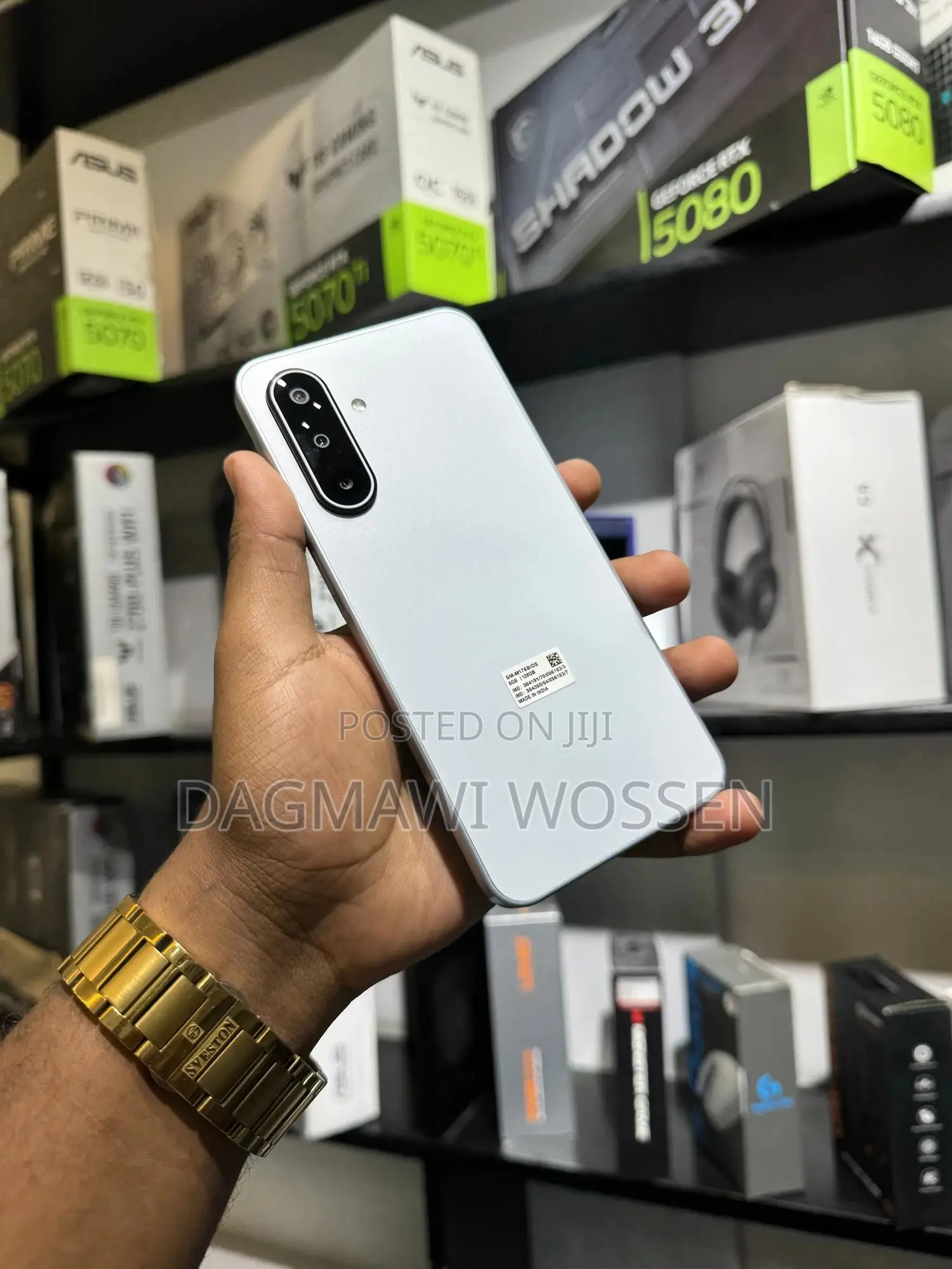 New Samsung Galaxy M17 5G 128 GB White