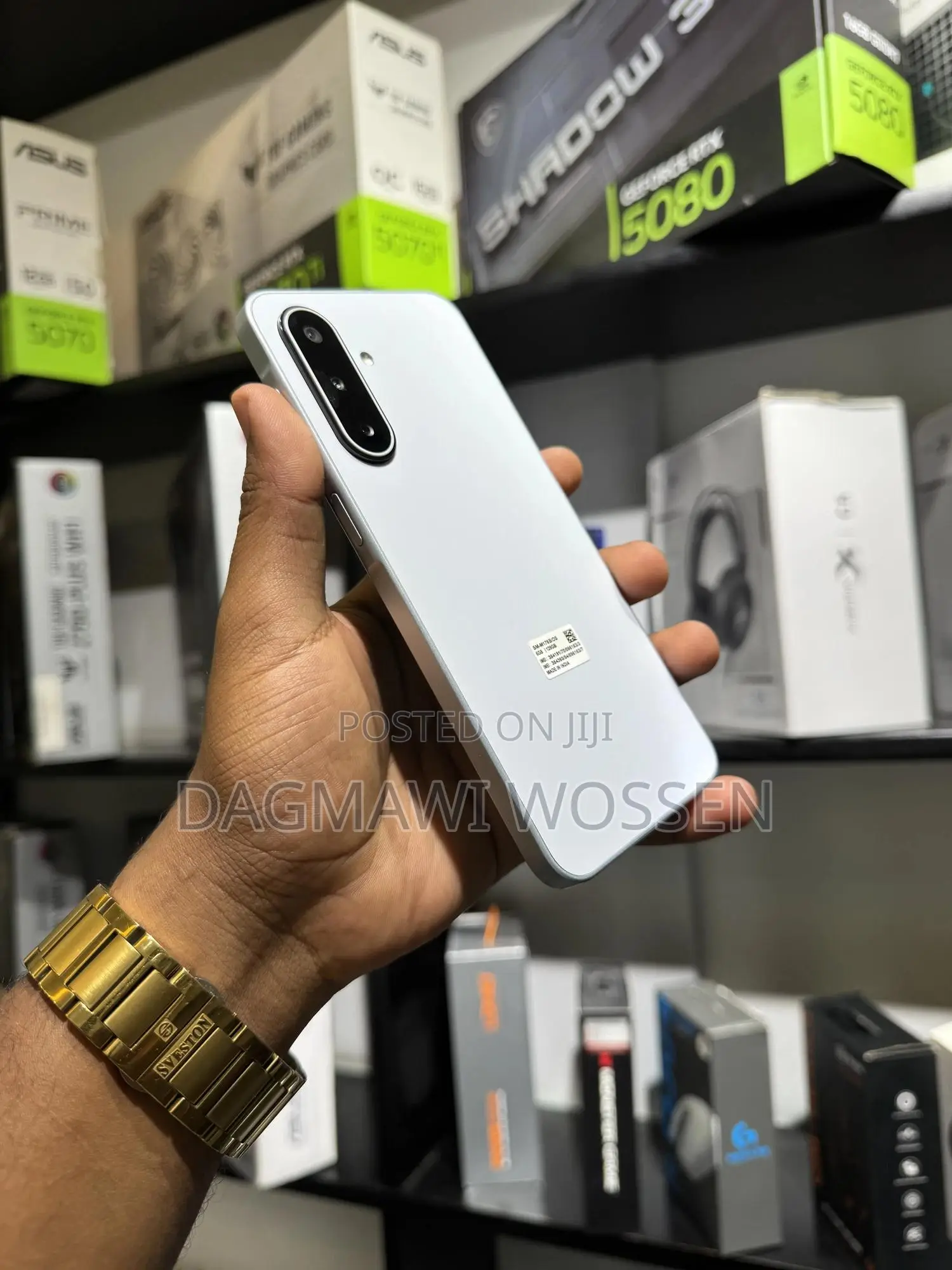 New Samsung Galaxy M17 5G 128 GB White