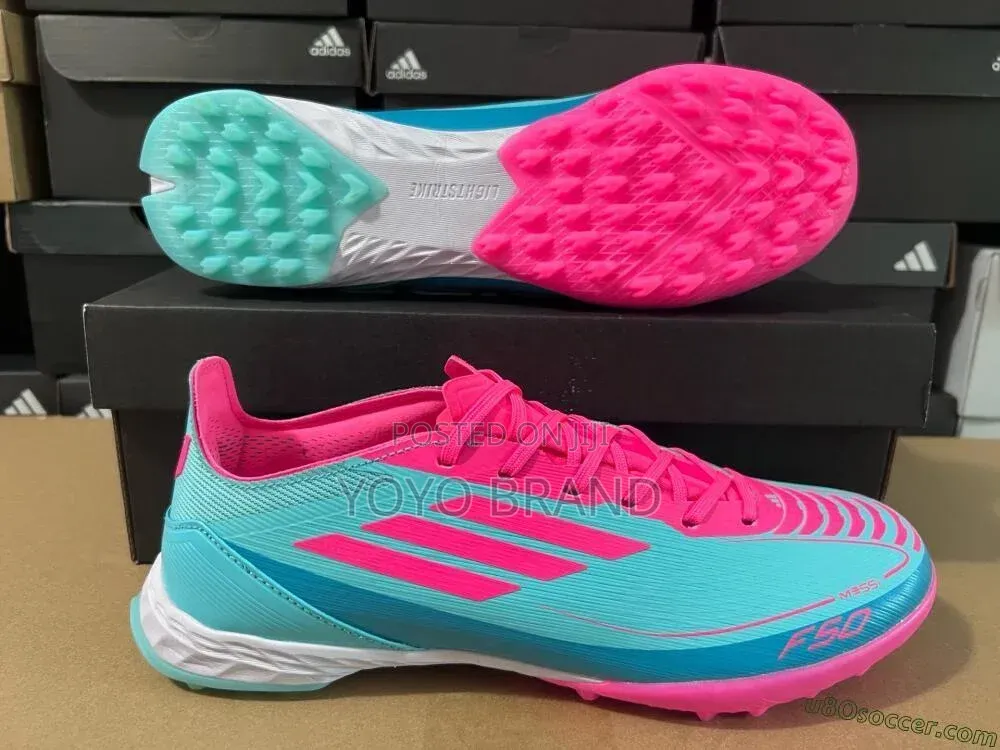 Adidas F50 Futsal Green/Pink Fashion Shoes