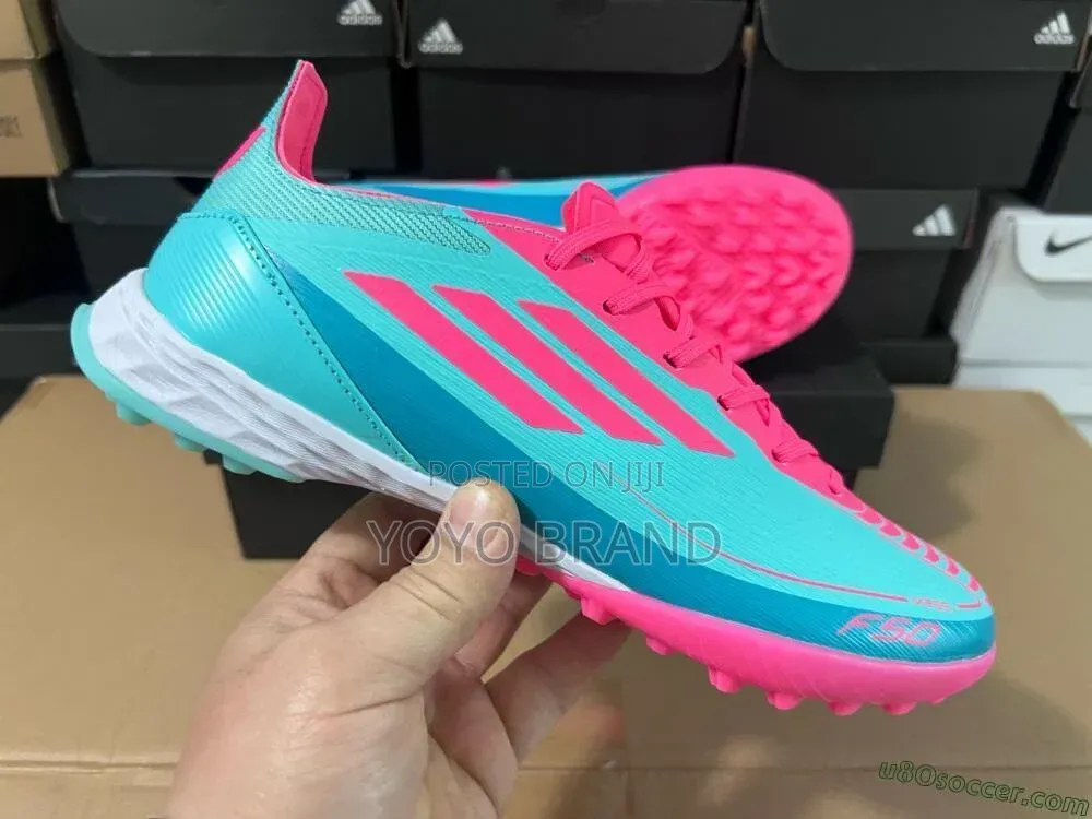 Adidas F50 Futsal Green/Pink Fashion Shoes