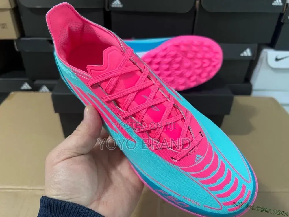 Adidas F50 Futsal Green/Pink Fashion Shoes