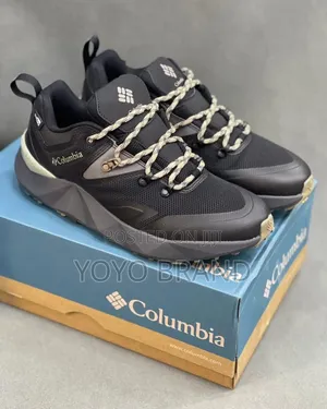 Columbia Men's Fast 60 Low Out Dry Hiking Black Shoes