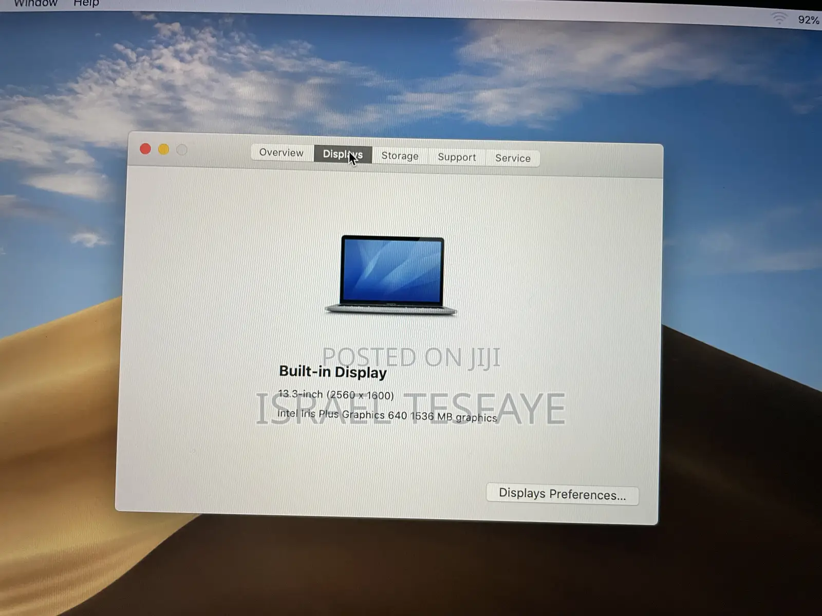 Laptop Apple MacBook Pro 2017 16GB Intel Core i7 SSD 512GB