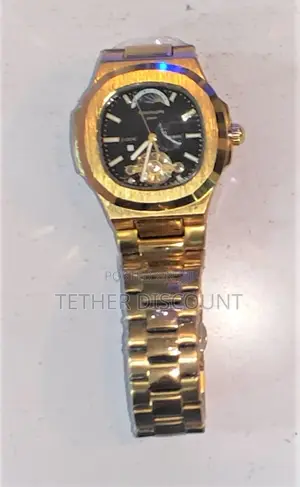 Potek Philippe Watch Gold Automatic