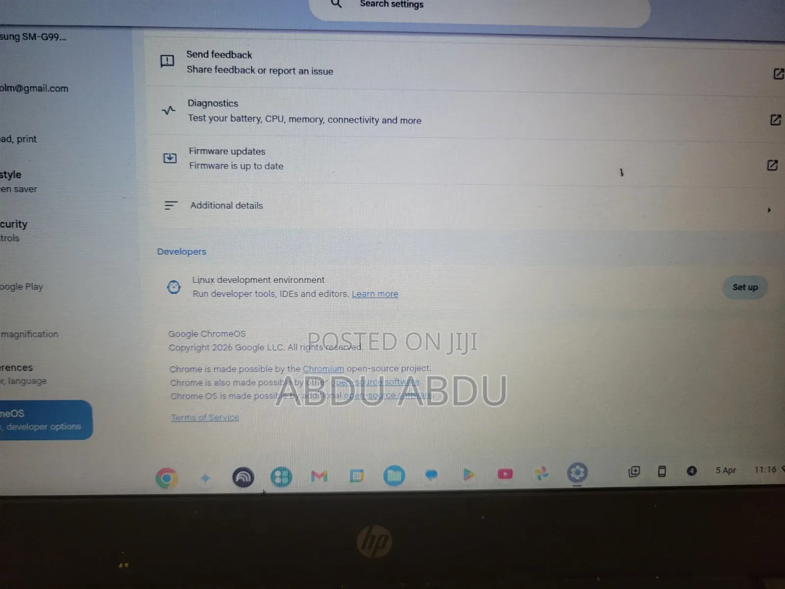 Laptop HP 14-dq1025cl 2GB Nvidia SSHD+SSD 16 GB