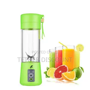 Portable Rechargeable Battery Juice Blender Machine380mlኦርጂናል ጁስ መፍጫ