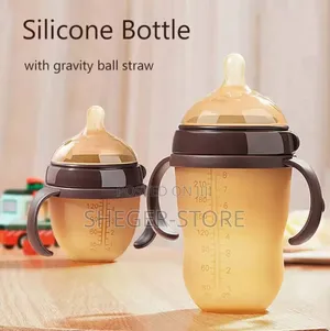 High Quality Silcon Baby Feeding Bottle