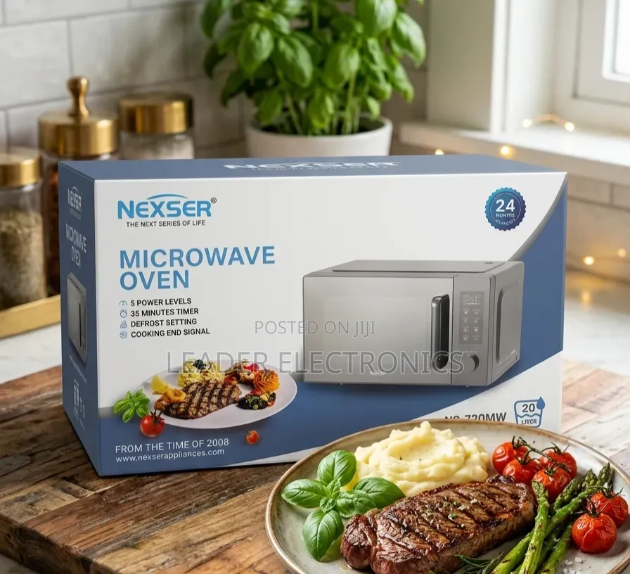 Nexser Microwave Oven 20 Liter – Fast Convenient Cooking
