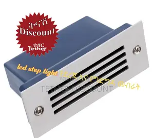 Led Step Light ው ሃ የማ ይገባበት ዝገትን የሚ ከላከል የደረጃ እና የግድግዳ መብራት መረገጥ የሚችል