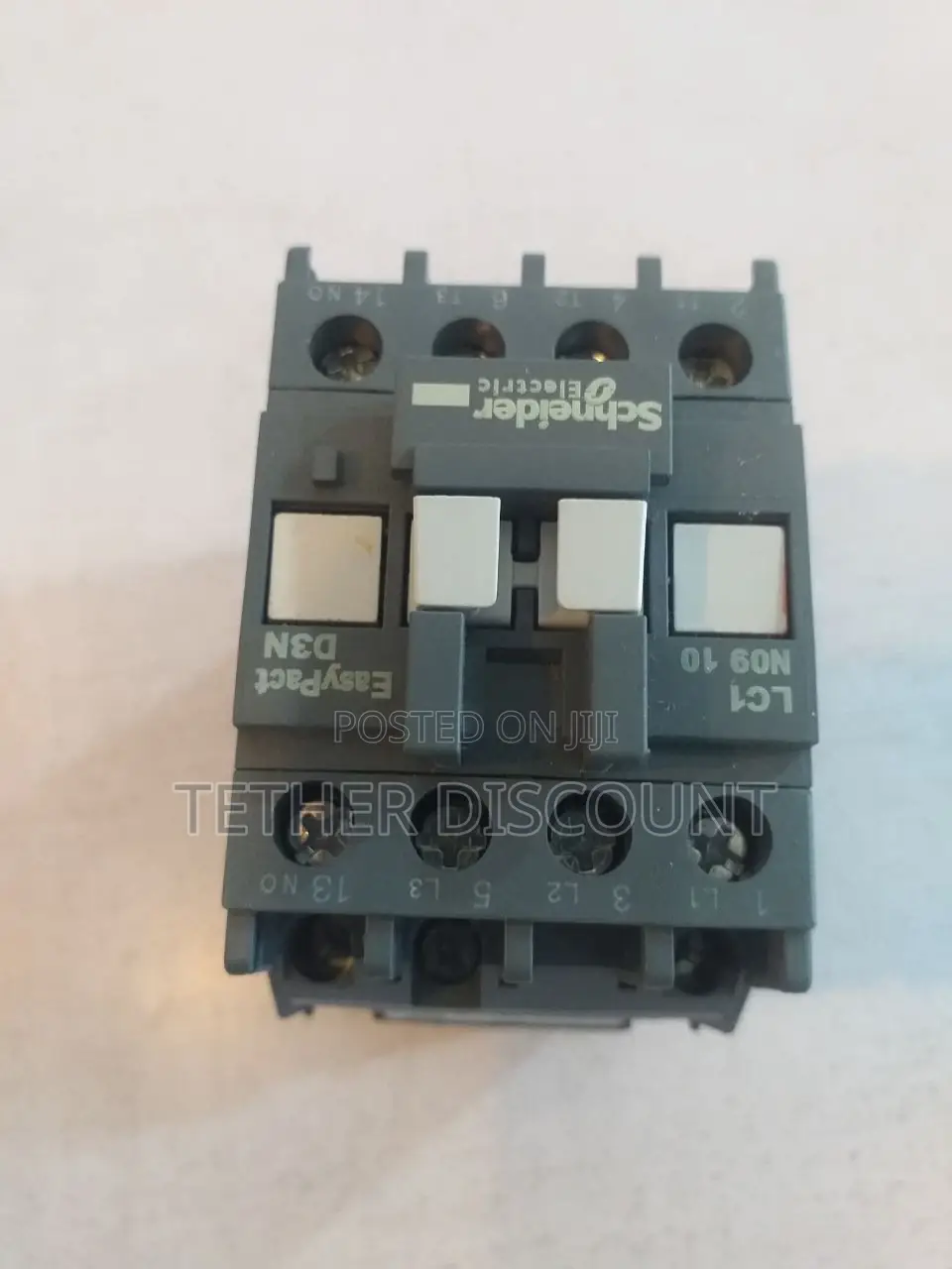 - Schneider Contactor 1pcs አ ዲ ስ የኤሌክትሮማግኔቲክ ማብሪያና ማጥፊያ Lc1n0910
