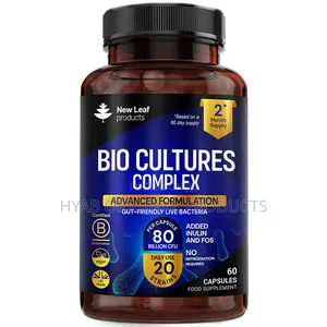 Bio Cultures - Probiotic 80 Billion Cfu , 20 Strains Capsules