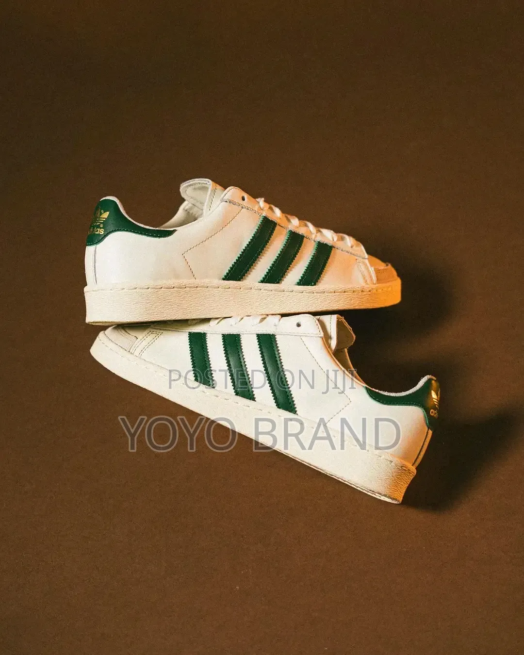 Adidas Jabbar Og Lo White Leather Green Suede Unisex Fashion Shoes