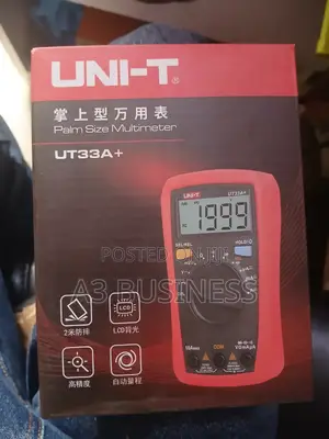 Uni-T Ut33a+ Palm Size Digital Multimeter መልቲሜትር