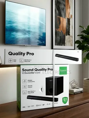 Syinix Sound Quality Pro 2.1 Channel Sound Bar System