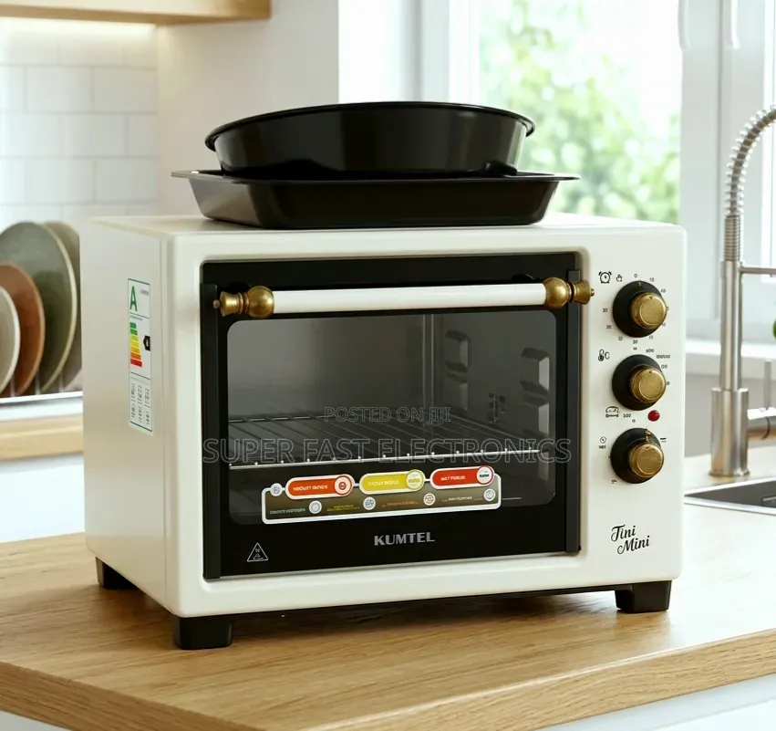 Kumtel Mini Oven 20liter Compact Electric Toaster Oven