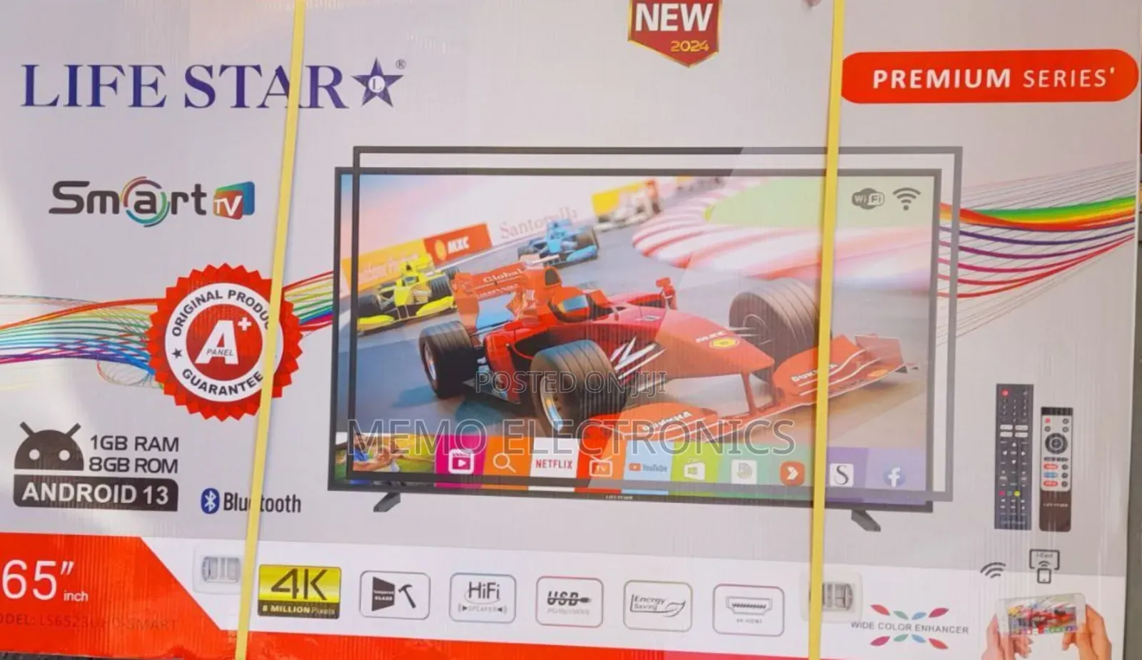 Life Star 65'' New 2026 Tv 5 Year Warranty_free Delivery