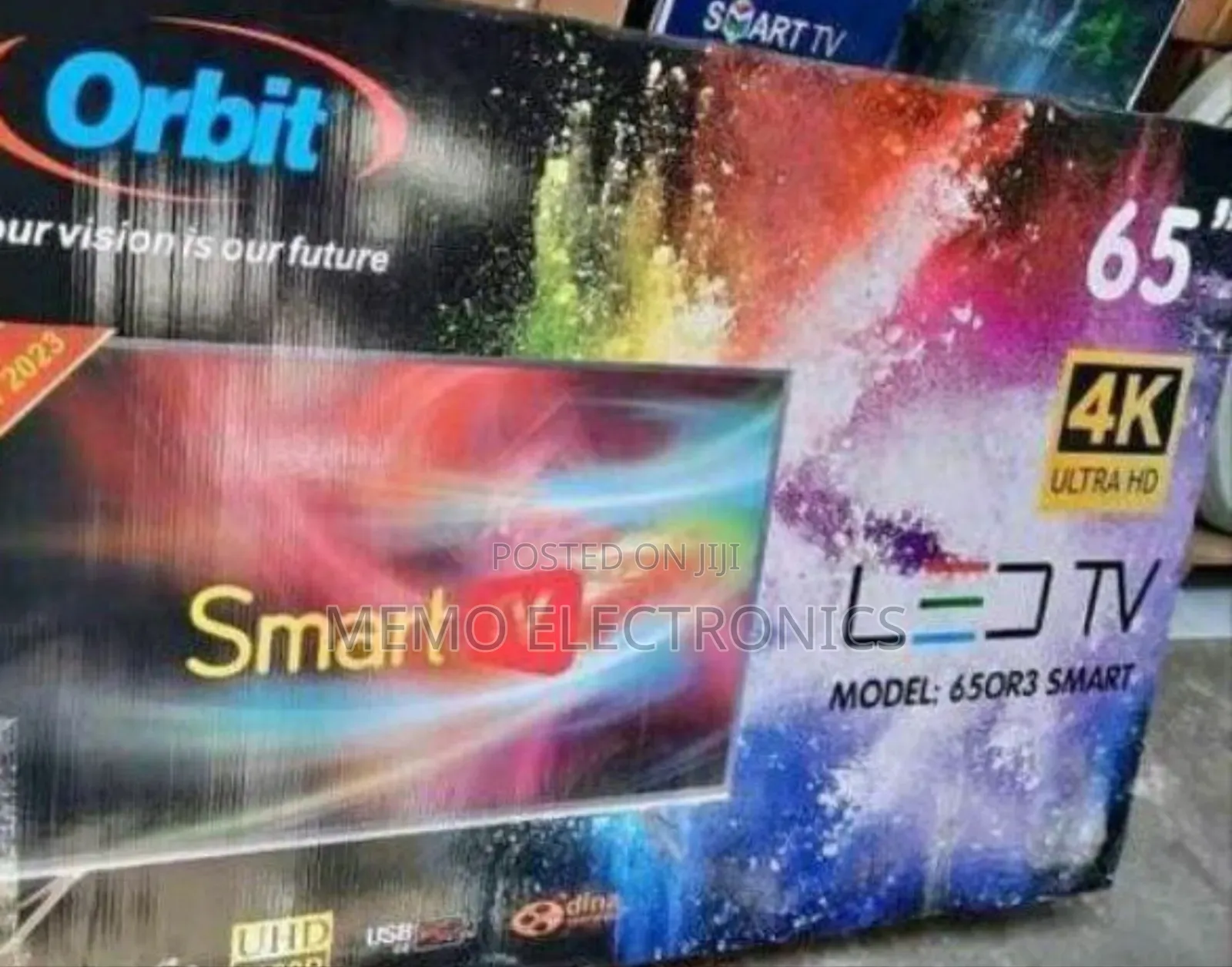 Orbit 65'' New 2026 Smart Tv 5 Year Warranty_free Delivery