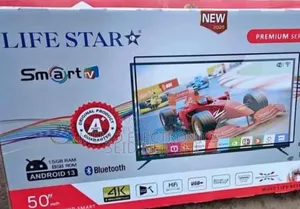 Life Star 50'' New 2025 Smart Tv 5 Year Warranty_free Delivery